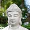 Glitzhome® 29.5" Oversized MGO Meditating Buddha Statue